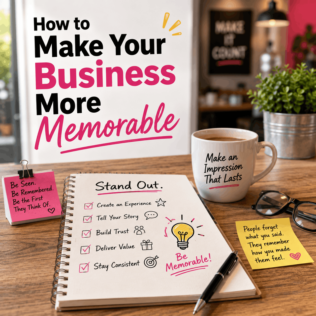 How to Make Your Business More Memorable