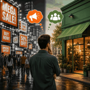 more advertising doesn't always mean more customers