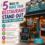 5 Ways to Make Your Restaurant Stand Out From the Competition