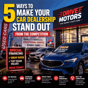 5 Ways to Make Your Dealership Stand Out From the Competition