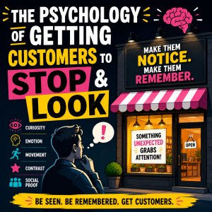 The Psychology of Getting Customers to Stop and Look