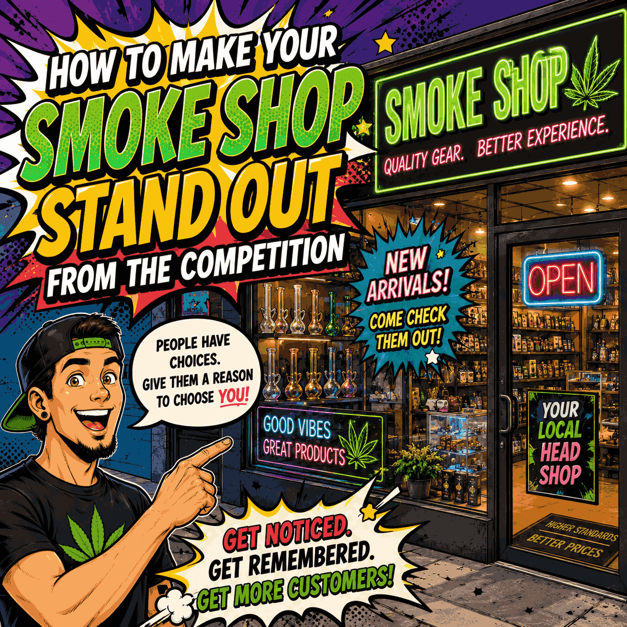 How to Make Your Smoke Shop Stand Out From the Competition