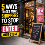 5 Ways to Get More Shoppers to Stop and Enter Your Store
